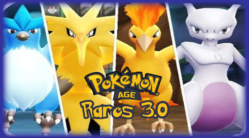 Localização Pokémon Raros : Servidor 3/Versão 3.0 - Blog Pokémon Age